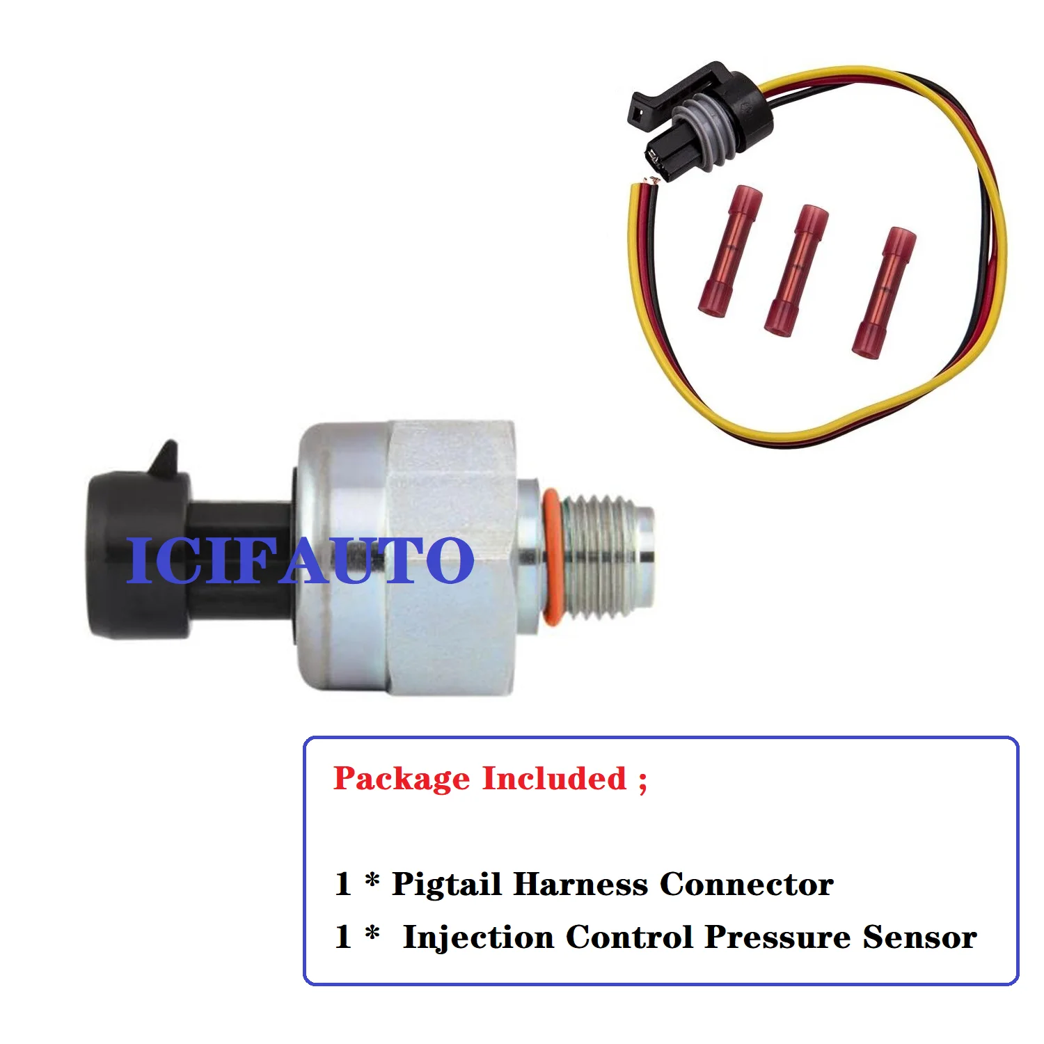 1830669 ICP Injeção de Controle de Sensor de Pressão ou de um Conector para 94-03 7.3 L Powerstroke F4TZ-9F838-A, F4TZ9F838A, F6TZ9F838A Imagem 0