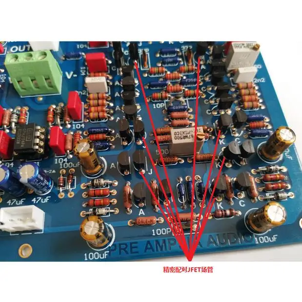 Assembed A100SD pré-Amplificador hi-fi a Bordo Base Em Accuphase A100 pré-amplificador Circuito de Áudio Imagem 4