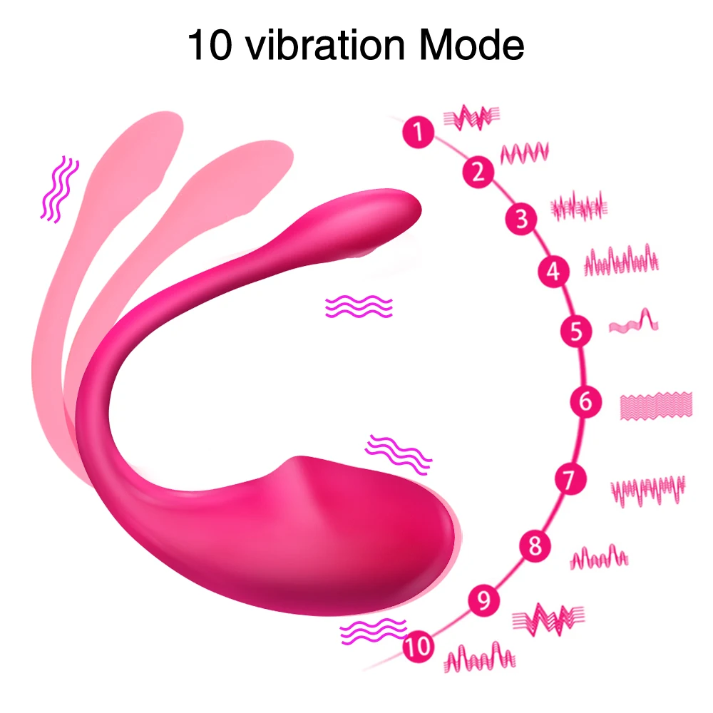 Brinquedos sexuais Bluetooth Vibrador sem Fio APP de Controle Remoto Vibrador Desgaste de Vibração Calcinha Vibrador Vibrador Ponto G Clítoris brinquedos Sexuais Imagem 3