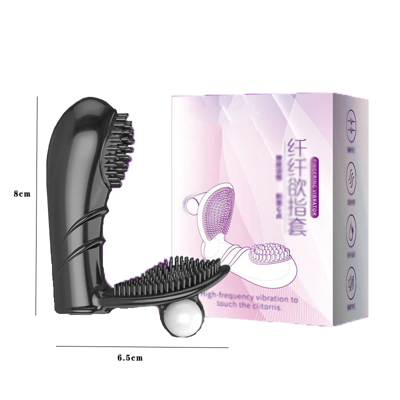 Dedo Vibrador Vibrador Brinquedos Sexuais para Adultos Mulheres de Vibração Dedo ponto G, Clitóris Estimulador Vagina Massageador Feminino Masturbador Imagem 3