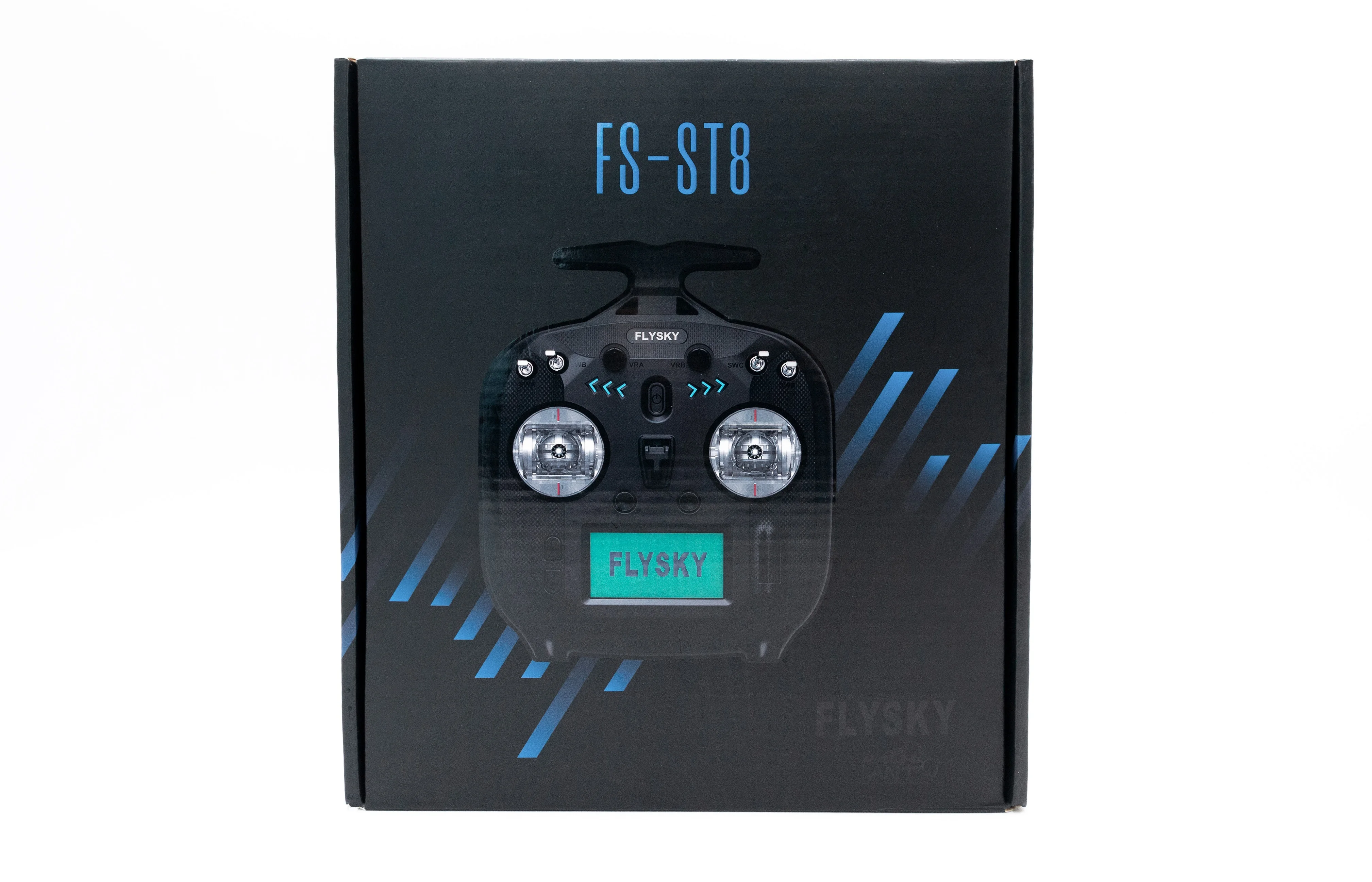 FLYSKY FS-ST8 2,4 G 10CH FORMIGA RGB Assistente 3.0 Transmissor de Rádio FS-SR8 Receptor forRC Avião de controle do Carro 2S 1100mAh 1C Bateria Imagem 4