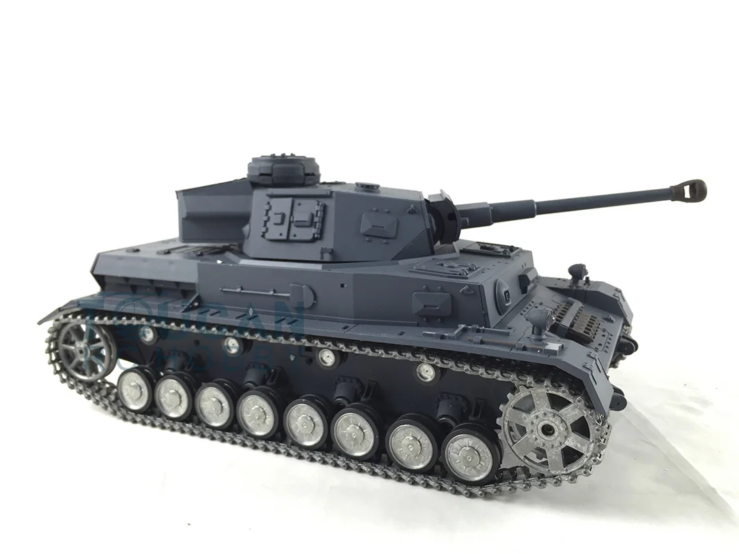 HENG LONG 1/16 Rádio Controlado Tanque 7.0 Personalizado Panzer IV F2 3859 Metal Faixas de Rodas TH17401-SMT4 Imagem 1