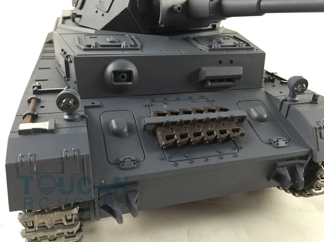HENG LONG 1/16 Rádio Controlado Tanque 7.0 Personalizado Panzer IV F2 3859 Metal Faixas de Rodas TH17401-SMT4 Imagem 3