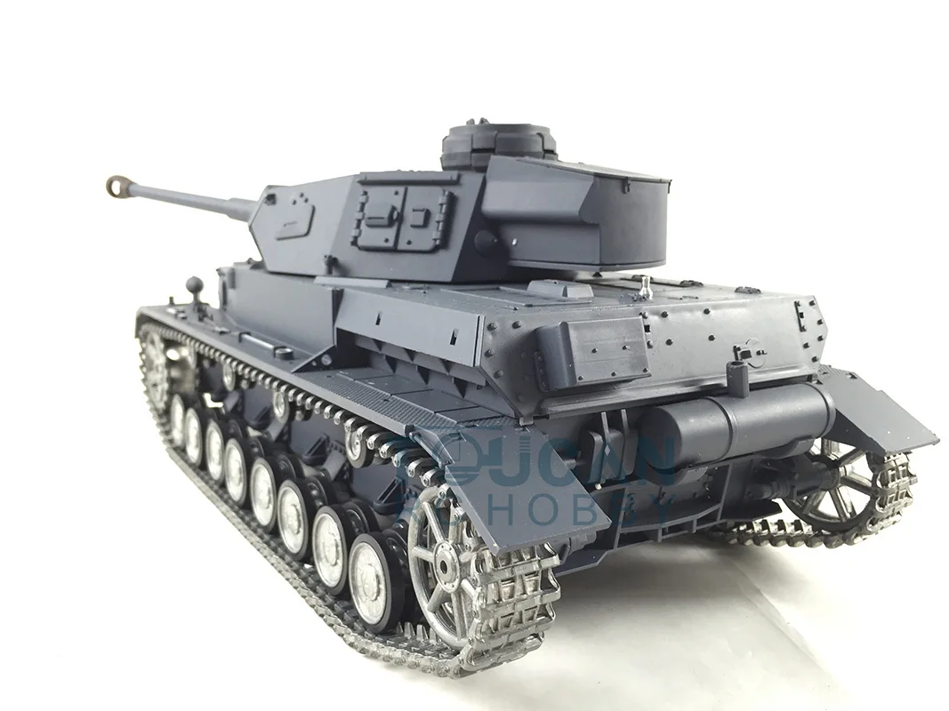 HENG LONG 1/16 Rádio Controlado Tanque 7.0 Personalizado Panzer IV F2 3859 Metal Faixas de Rodas TH17401-SMT4 Imagem 4