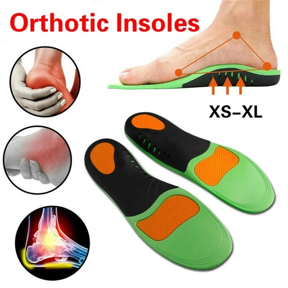 Melhores EVA Sapatos Ortopédicos Único Palmilhas Para pés do Arco do Pé Pad X/S Tipo de Perna de Correção de Televisão Arco do Pé de Apoio Sapatos de Desporto Inserir Imagem 0
