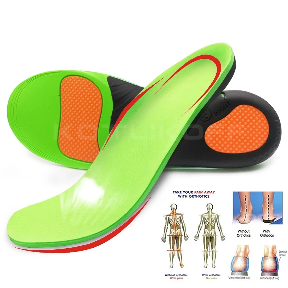 Melhores EVA Sapatos Ortopédicos Único Palmilhas Para pés do Arco do Pé Pad X/S Tipo de Perna de Correção de Televisão Arco do Pé de Apoio Sapatos de Desporto Inserir Imagem 4