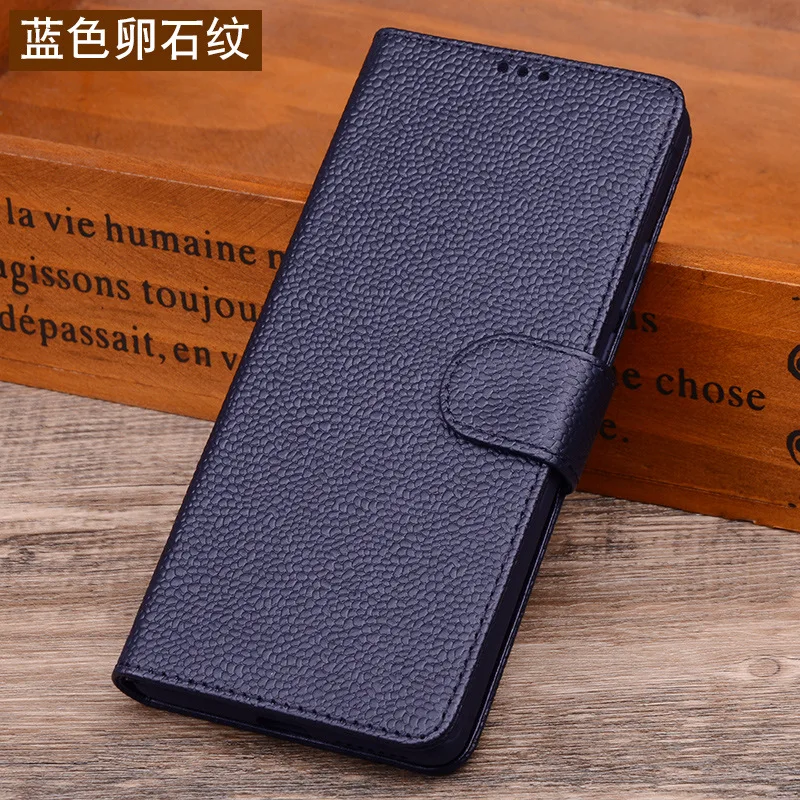 Quente de Luxo de Couro Genuíno Telefone Flip Case Para o Xiaomi Mi 11t Pro Couro Metade Pack Caso de Telefone de Casos de Telefone à prova de Choque Imagem 5