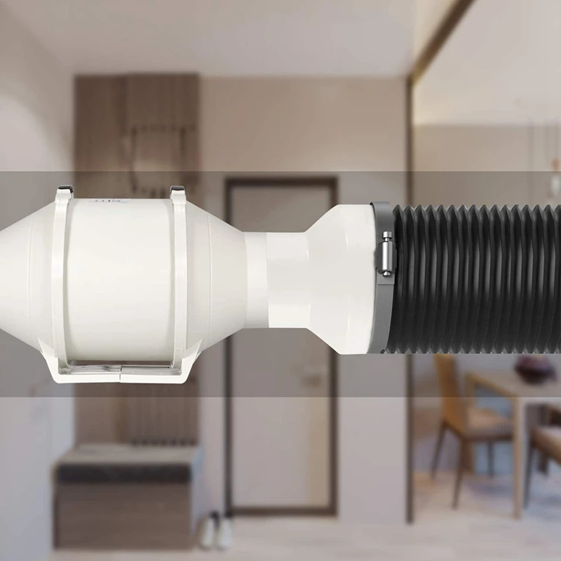 Tubo de ventilação do Redutor Adaptador de Tubo de Ar do Duto de Adaptador de Tubo Conector de linha para o Sistema de Ventilação(150-100mm) Imagem 4