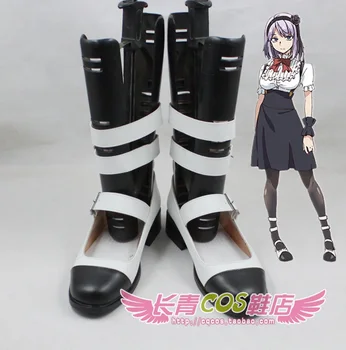 Dagashi Kashi Hotaru Shidare Meninas Cosplay Sapatos Botas C006