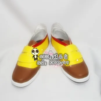 A Viagem De Chihiro Ogino Chihiro Diário Amarelo Halloween Cosplay Sapatos Botas X002