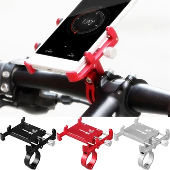 Bicicleta de Metal de Bicicleta de Telefone do Suporte de Guidão de Telefone de Montagem para o iPhone X 8 7 Samsung Xiaomi Redmi Suporte de Bicicleta GPS de Telefone de Suporte Suporte
