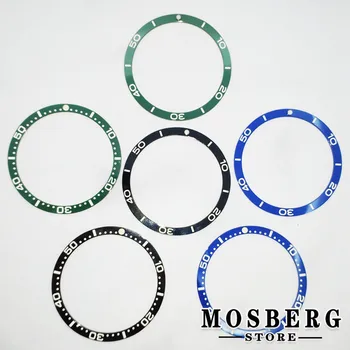 Relógio o Relógio da Moldura Inserir o Anel Azul Preto Verde Diâmetro de 39,9 mm*32.9 mm Cerâmica, Relógios, Acessórios Peças
