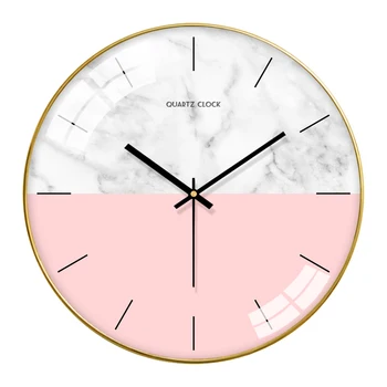 Silencioso exibir Relógio de Parede de Sala de estar Simples Design Moderno Relógio de Parede Minimalistas Criativo Relógio De Parede Decoração da Casa DL60WC