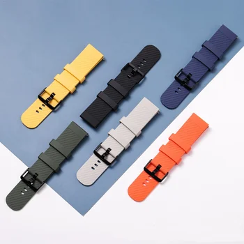 Pulseira de 22mm de Esportes de Nylon bandas para Xiaomi Huami Amazfit RITMO Stratos 3 2/2 GTR 47mm 3 Smart Watch Substituição de banda Inteligente