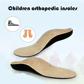 Crianças Ortopédicos, Palmilhas Para Sapatos de Televisão Pés de Apoio do Arco X-o de Perna, Pé Valgo Corrector Eva Crianças Órteses Palmilha de Sapato Pad