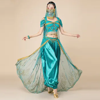 2022 verão Indiano trajes tradicionais paquistaneses salwar kameez vestido de sarees e mulheres do partido Indiano de bollywood dance trajes a4