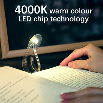 LED de Aprendizagem dos Alunos Lâmpada Foldable Criativo, Engraçado Ler Lâmpadas Flexível Ultra Fina do Marcador de Lâmpadas para Home Office