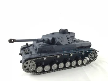 HENG LONG 1/16 Rádio Controlado Tanque 7.0 Personalizado Panzer IV F2 3859 Metal Faixas de Rodas TH17401-SMT4