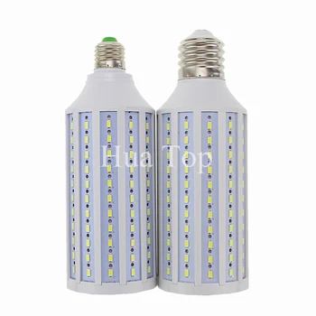 Bulbos do DIODO emissor de luz 50W Lâmpada 5730 5630 SMD E26 E27 B22 E40 165 LEDs Quente Branco Frio Milho Lâmpada de Iluminação Pingente 85-265V de Teto, Luz de milho