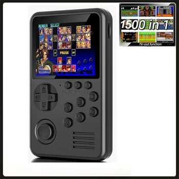 M3s norte-americanas m3 plus – mini-consola de jogos portátil, 3.2 polegadas, 4 GB / 32 GB, incluindo 1500 jogos de vídeo, retro 8 / 16 / 32 / 128 Genuíno