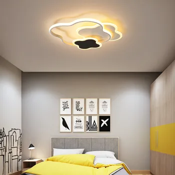 Nova lâmpada led de quartos modernos, luzes de teto Nórdicos criativo simples luzes do quarto personalidade sala de estar, casa de iluminação