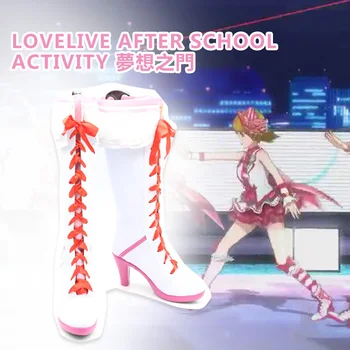 LoveLive depois da escola, a ATIVIDADE de Cosplay Sapatos Anime Botas de Feito à Medida de Amor ao Vivo