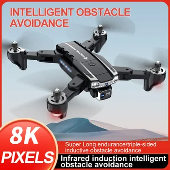 A5S de três lados para evitar obstáculos dobrável drone 4K fluxo óptico posicionamento ajuste elétrico câmera