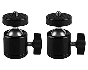 2 Pcs Tripé Mini Bola de Cabeça para o HTC VIVE Estação Base,para o Oculus Rift Sensor de faróis,Câmera Filmadora, MDW Titular para H
