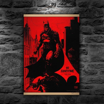 Robert Bastão De Bruce Wayne, O Homem 2022 Filme De Lona Cartaz De Imagens Da Tela De Pintura Cartaz Tapeçaria De Design, Criatividade, Decoração