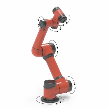 Articulada automatizado laser braço robótico para classificação com pinça de 6 eixos 5kgs