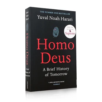Homo Deus Uma Breve História do Amanhã por Yuval Noé Harari Estudantes de inglês a Leitura de Livros didáticos de Literatura inglesa Romances