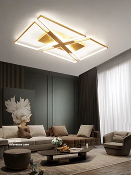 Sala De Teto Lâmpada Luz De Luxo Elegante, Moderna E Simples, Inteligente Quarto 2021 Lâmpada Nova Combinação Toda A Casa Pacote