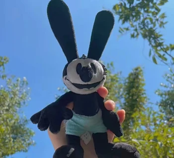 20-55cm de Disney do Luxuoso Oswald, O Coelho da Sorte Mickey Mouse bichos de Pelúcia Macia Kawaii Boneca de Pelúcia Brinquedo Bonito Crianças Presentes de Aniversário