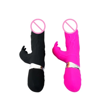 G Spot-Vibrador Coelho Estimulador de Clítoris Recarregável Massageador Vibrador Brinquedos do Sexo Feminino para Mulheres Adultos