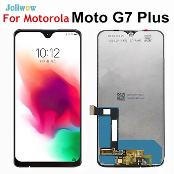 Para Motorola Moto G7 PLUS XT1965-2 XT1965-3 LCD da Tela de Toque Substituição do conjunto do Digitador Para Moto G7 MAIS o LCD