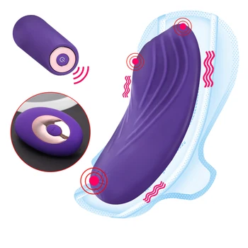 Invisível Vibração Ovo de Brinquedos Sexuais para as Mulheres de Controle Remoto sem Fio Wearable Calcinha Vibrador Estimular o Clítoris Produto Adulto