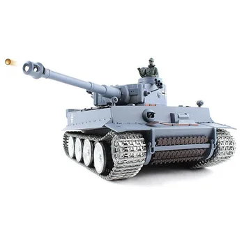 Nova Versão 1:16 RC Tanques de Infravermelho Sistema de Batalha RC Pesado Tanque de Torre de Girar 360 Graus Som do Motor, Máquina-Arma de Som