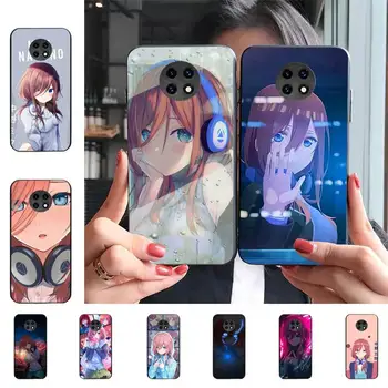Nakano miku Anime Caso de Telefone para Samsung S20 lite S21 S10 S9 plus para Redmi Note8 9pro para Huawei Y6 tampa
