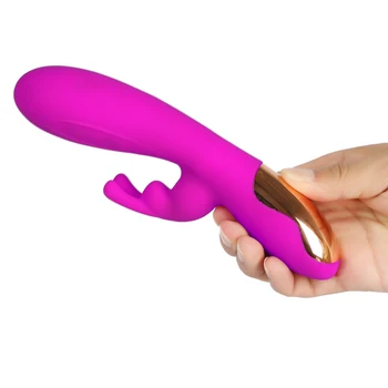 Carregamento USB vibrador para mulheres de 12 de frequência do fluxo de coelho fêmea masturbação vibrador de massagem, masturbação brinquedos para adultos