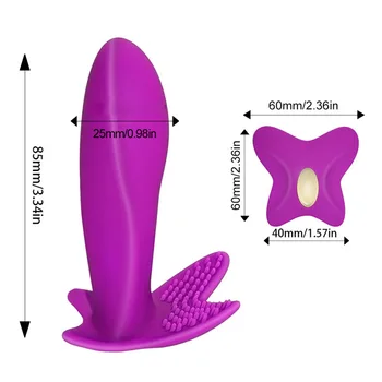EXVOID Wearable Vibração Calcinha Brinquedos Sexuais Para as Mulheres de Controle Remoto sem Fio Vibrador Vibrador Ponto G Clítoris Massager