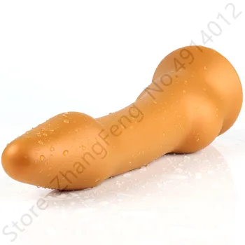 Silicone anal com vibrador plug anal massagem de próstata ânus, vagina dilatador adultos brinquedo do sexo para as mulheres de sexo anal gay estimulação do Clitóris
