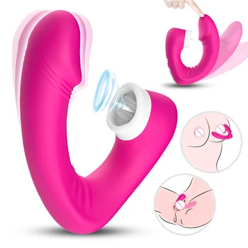 Chupando Vibradores Para As Mulheres Vagina, Clitóris Estimulador Boquete Adultos Brinquedos Sexuais Mamilo Clítoris Otário 9 Velocidades Vibrador Feminino