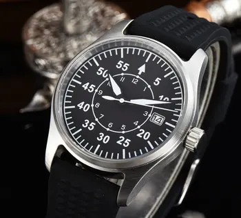 200M Impermeável Vintage relógios para Homens Piloto relógio de Pulso Mecânico NH35A Movimento de Waffle Pulseira Impermeável Relógio de Desporto de Aço de Mergulho
