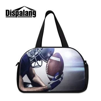Dispalang Novo Estilo de Viagem Duffle Bag com Logotipo Personalizado Rugbyl Homens Crossbody Ombro Gymbag para os Caras, Sacolas Dentro de Sapatos de Armazenamento
