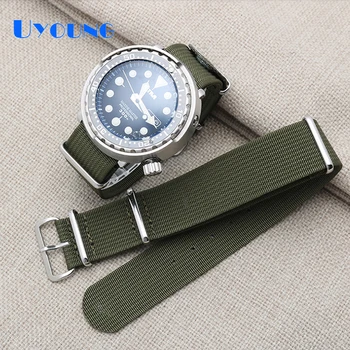 Chegada nova Militar correia de relógio omega / Rolex 260 Listrado Simples de nylon pulseira de relógio pulseira acessórios confortáveis correia